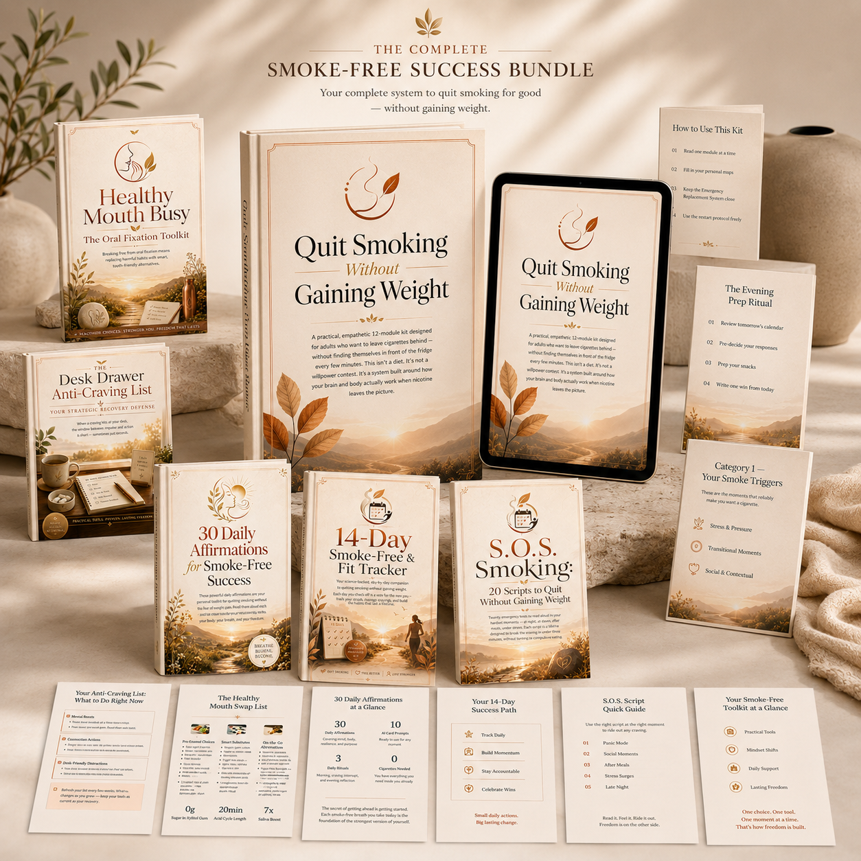 Weight-Safe Quit System Full Pack Bundle mockup